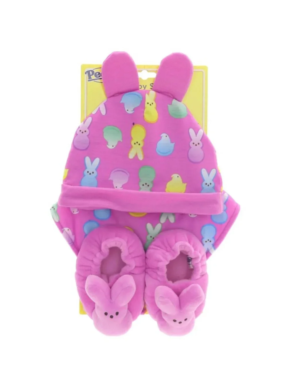 Peeps Easter Bunny 3-Piece Baby Girl Infant Pink Easter Gift Set